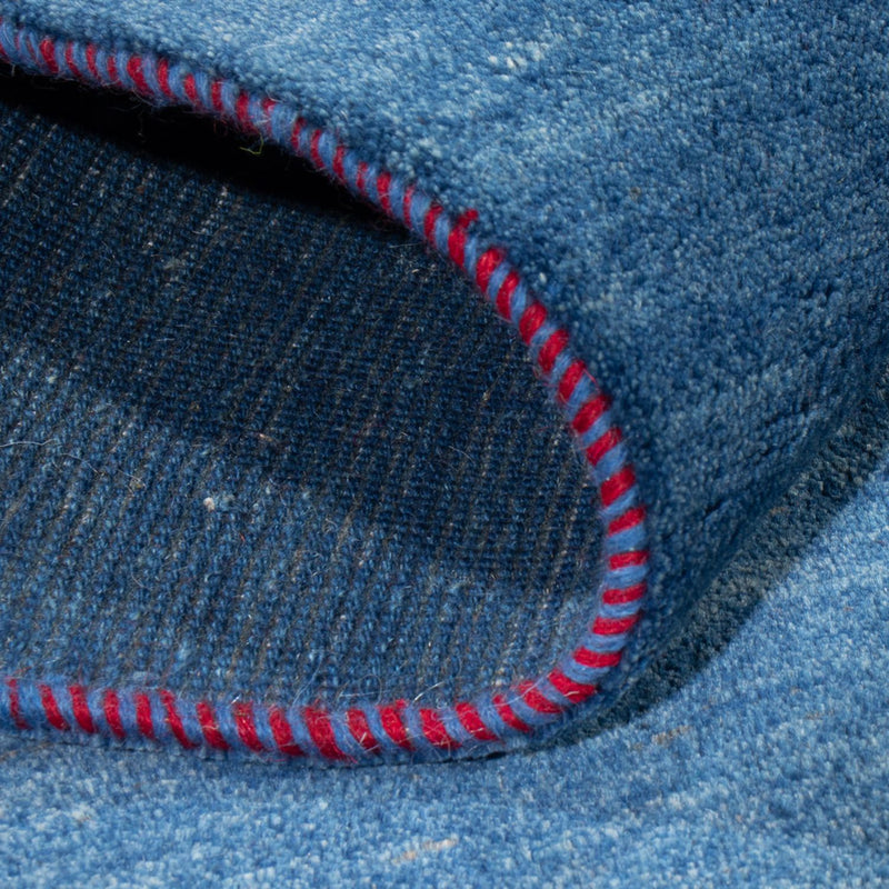 Gabbeh Teppich - Perser - 235 x 169 cm - seeblau