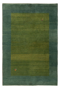 Tapis Gabbeh - Persan - 203 x 146 cm - vert menthe