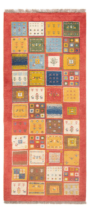 Läufer Gabbeh - Perser - 197 x 88 cm - mehrfarbig