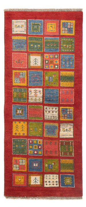Läufer Gabbeh - Perser - 190 x 82 cm - mehrfarbig