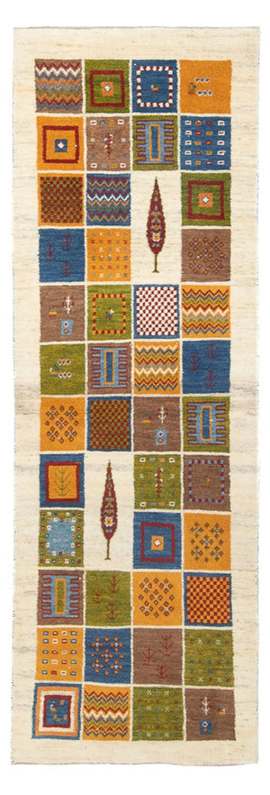 Läufer Gabbeh - Perser - 242 x 83 cm - mehrfarbig