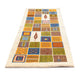 Läufer Gabbeh - Perser - 242 x 83 cm - mehrfarbig