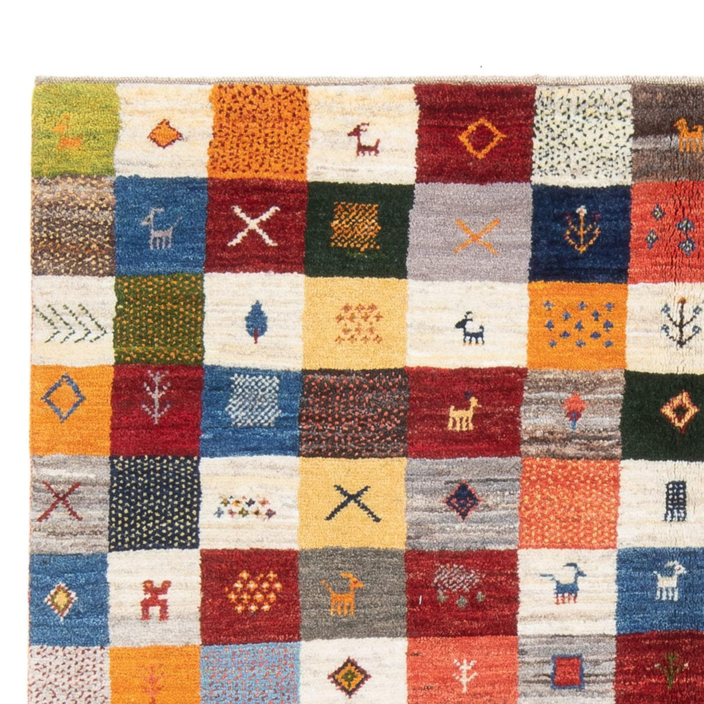 Gabbeh persiano Tappeto 201x157cm - Perserteppich Wollteppich