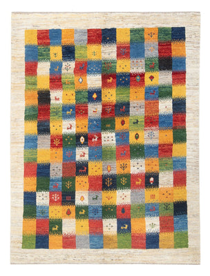 Tappeto Gabbeh - Persero - 204 x 153 cm - multicolore