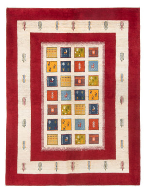 Gabbeh Teppich - Perser - 204 x 157 cm - mehrfarbig