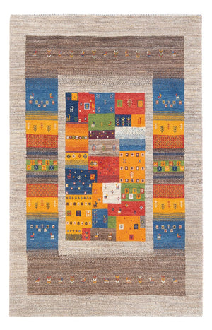 Gabbeh Teppich - Loribaft Perser - 184 x 124 cm - mehrfarbig