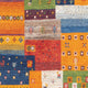 Gabbeh Teppich - Loribaft Perser - 184 x 124 cm - mehrfarbig