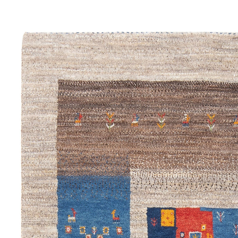 Gabbeh Teppich - Loribaft Perser - 184 x 124 cm - mehrfarbig