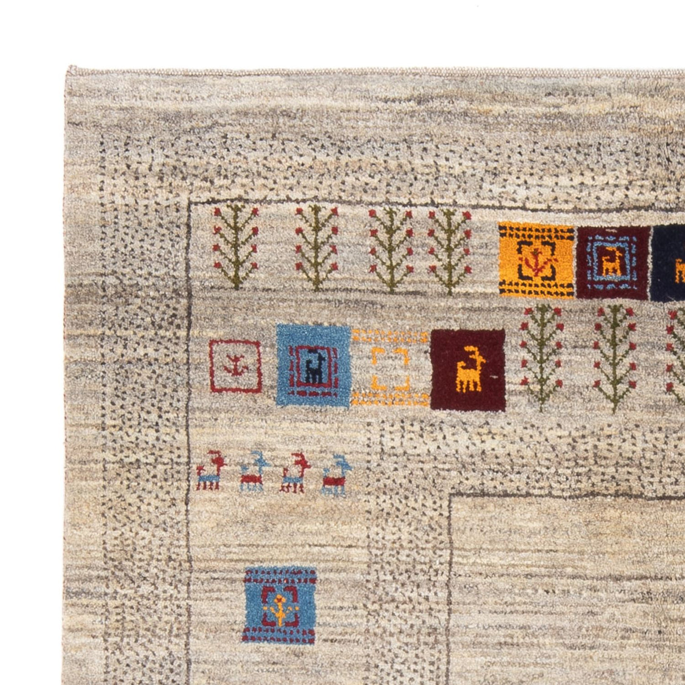 Tapis Gabbeh persan Tapis 196x155cm - Perserteppich Wollteppich