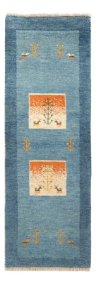 Tapis de couloir Tapis Gabbeh - Persan - 148 x 50 cm - multicolore