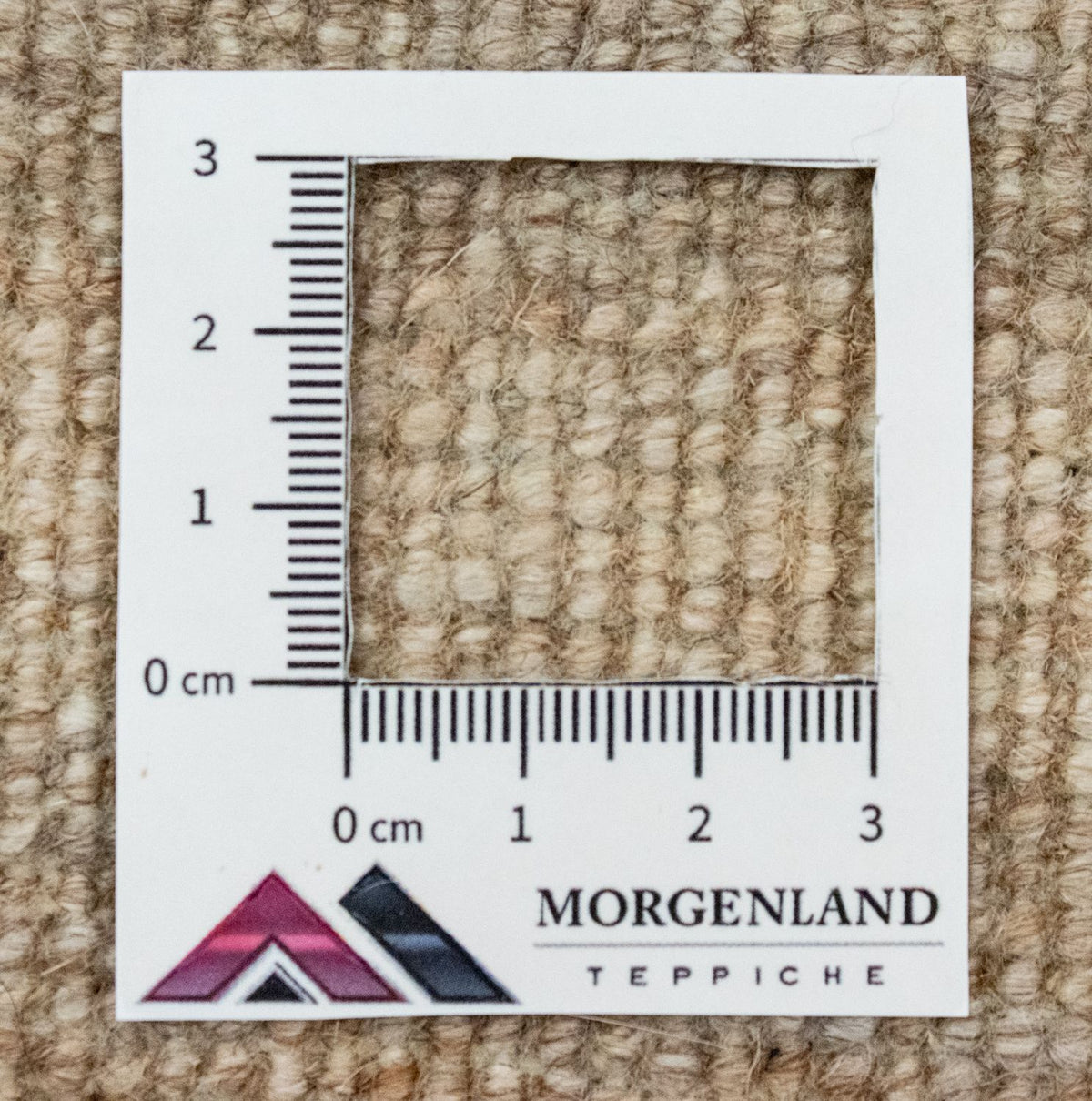 Gabbeh Teppich - Perser 60 x 40 cm - beige