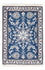 Perserteppich - Nain - 85 x 58 cm - blau