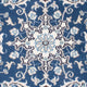 Perserteppich - Nain - 85 x 58 cm - blau