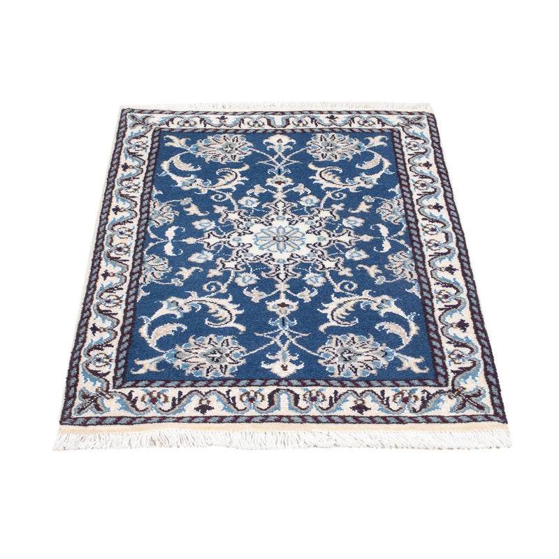 Perserteppich - Nain - 85 x 58 cm - blau
