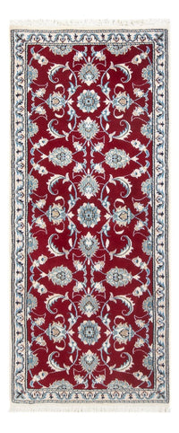 Tapis de couloir Tapis persan - Nain - 189 x 78 cm - rouge
