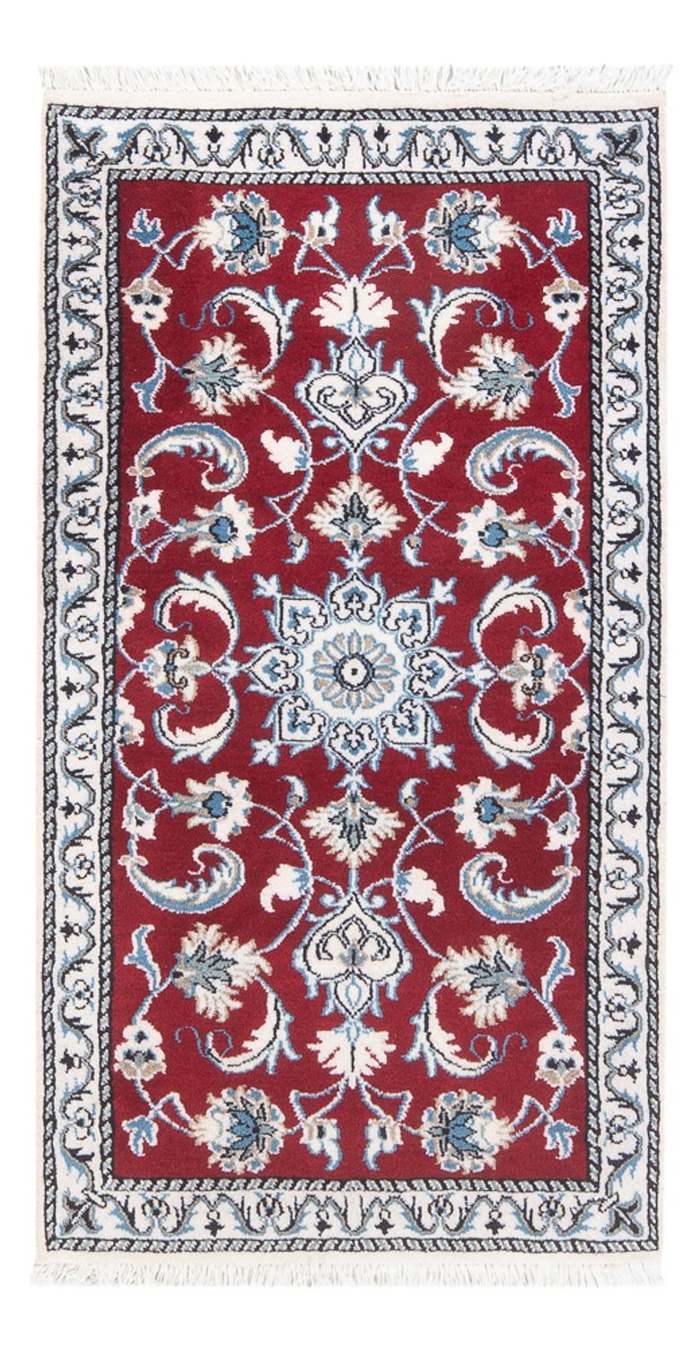 Perserteppich - Nain - 137 x 72 cm - rot