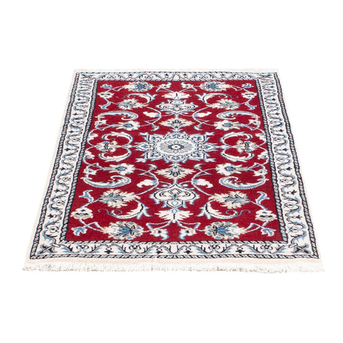 Perserteppich - Nain - 137 x 72 cm - rot