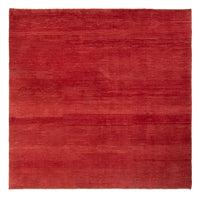 Tapis Gabbeh - Persan carré  - 210 x 210 cm - rouge