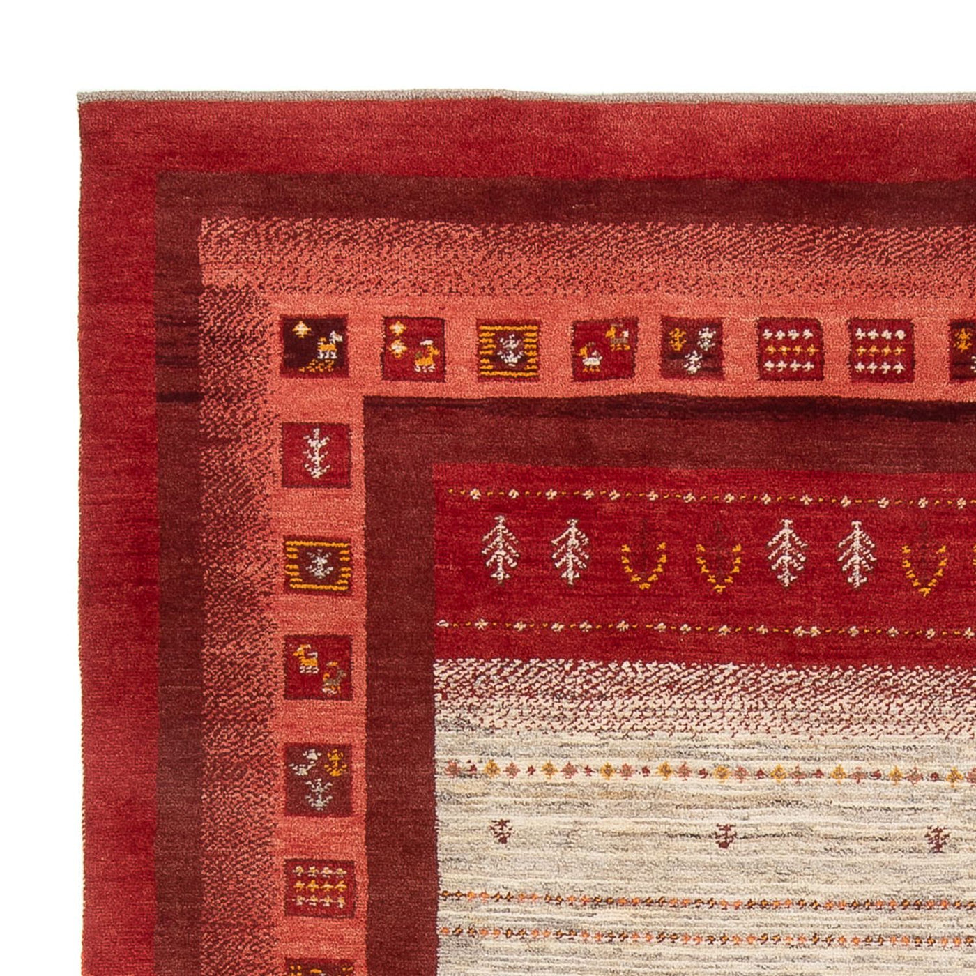 Gabbeh persiano Tappeto 240x205cm - Perserteppich Wollteppich