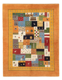 Tapis Gabbeh - Persan - 197 x 149 cm - multicolore