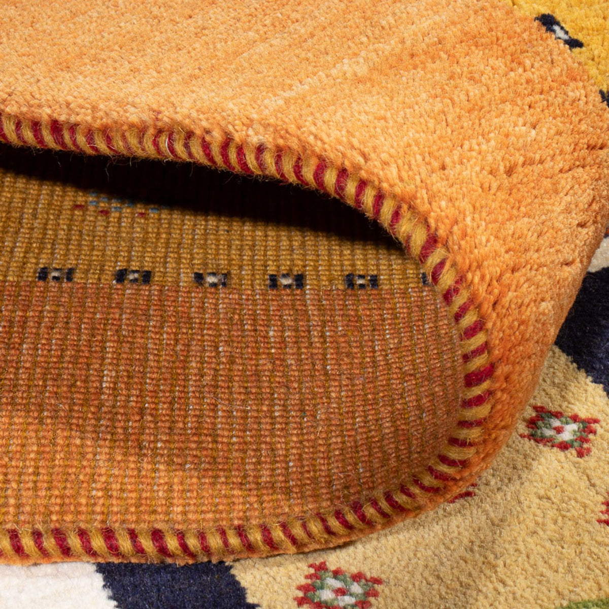 Gabbeh Teppich - Perser - 197 x 149 cm - mehrfarbig