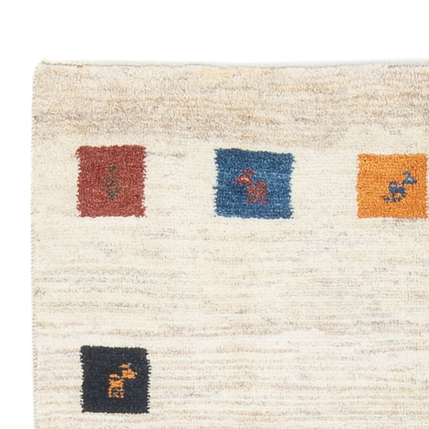Gabbeh Persisch Teppich 182x112cm - Perserteppich Wollteppich