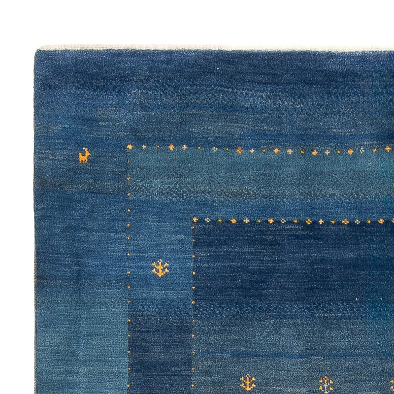 Gabbeh Teppich - Perser - 264 x 175 cm - seeblau