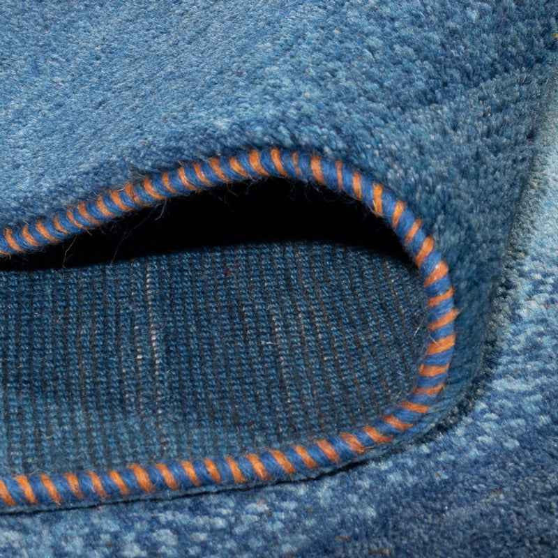 Gabbeh Teppich - Perser - 264 x 175 cm - seeblau