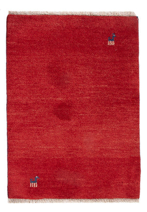 Gabbeh Teppich - Perser - 86 x 60 cm - rot