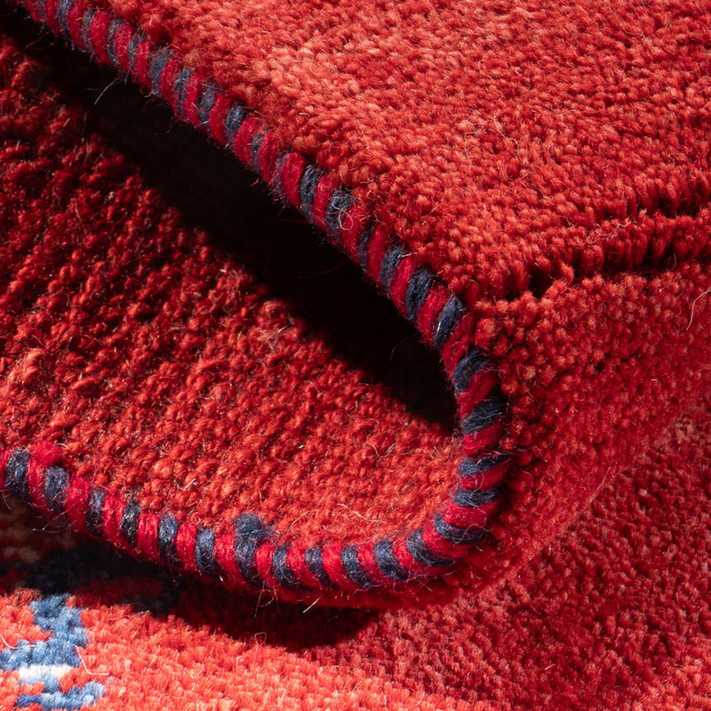 Gabbeh Teppich - Perser - 86 x 60 cm - rot