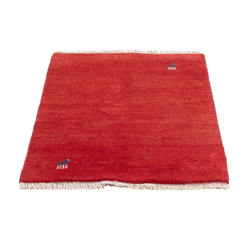 Gabbeh Teppich - Perser - 86 x 60 cm - rot