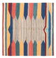 Kelim Teppich - Oriental quadratisch  - 128 x 125 cm - minzgrün