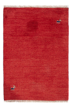 Gabbeh Teppich - Perser - 87 x 62 cm - rot