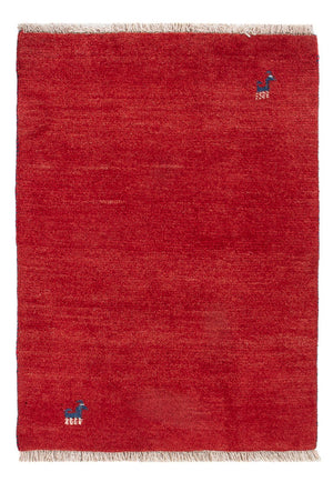 Gabbeh Teppich - Perser - 84 x 60 cm - rot