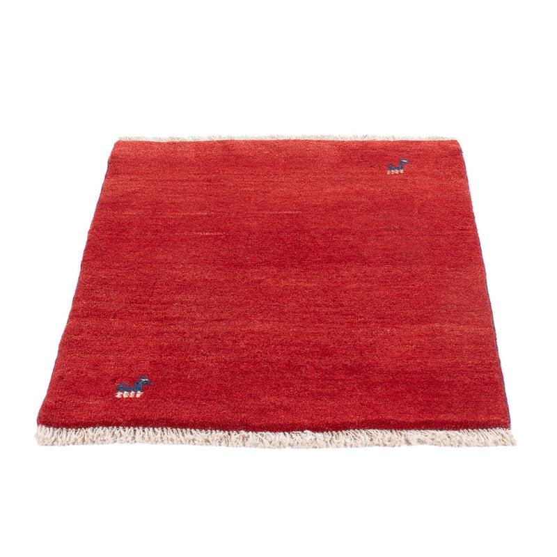 Gabbeh Teppich - Perser - 84 x 60 cm - rot