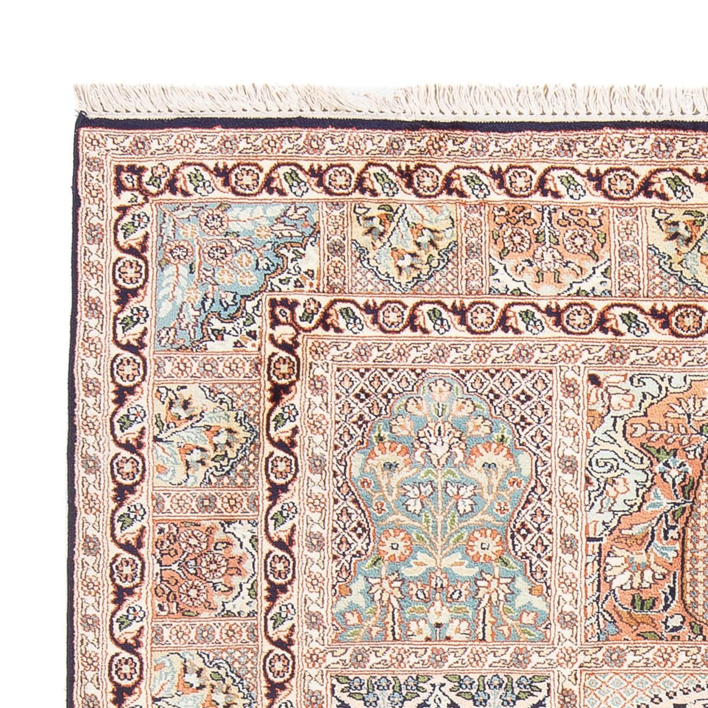 Seta del Kashmir Tappeto 178x123cm - Tappeto orientale