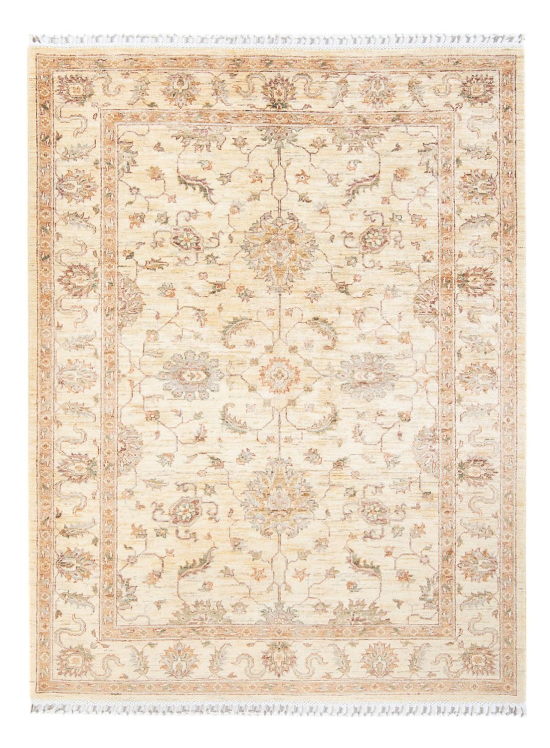 Ziegler Teppich - 184 x 122 cm - hellbeige