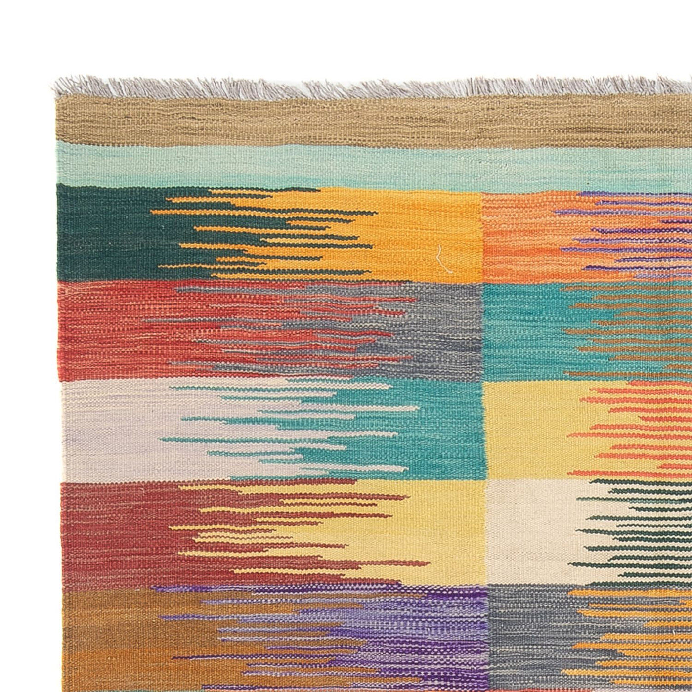 Tapis Kelim moderne Tapis 240x163cm - Tapis en laine