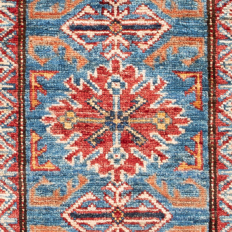 Ziegler Teppich - Kazak - 100 x 62 cm - blau