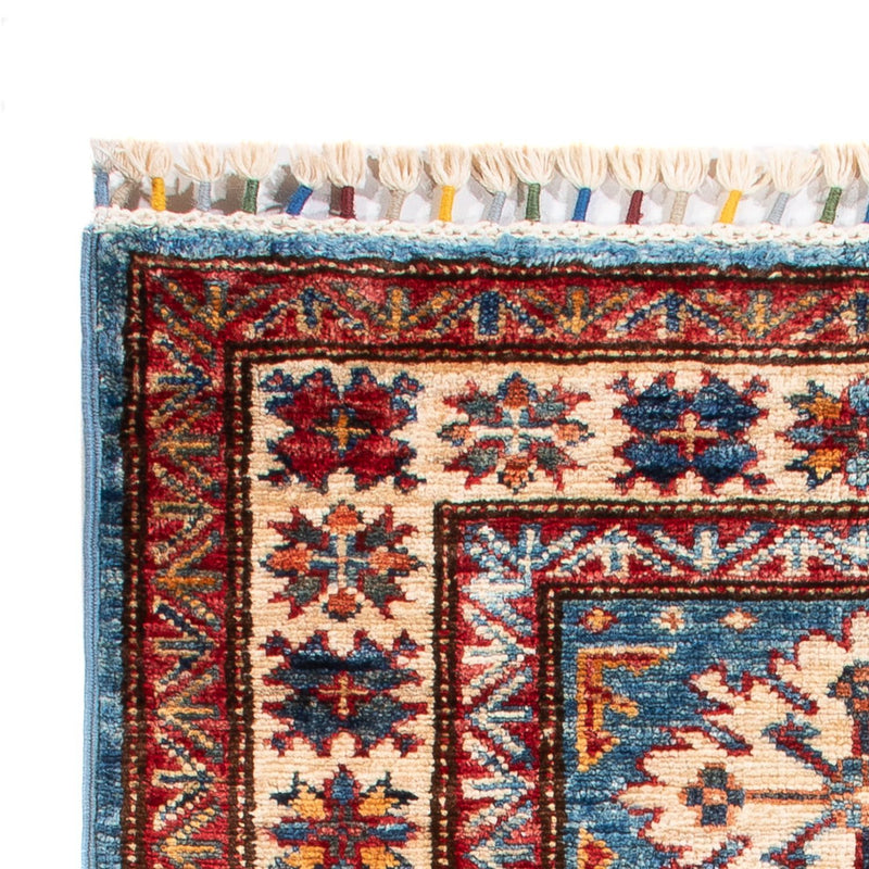 Ziegler Teppich - Kazak - 100 x 62 cm - blau