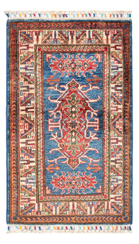 Tappeto Ziegler - Kazak - 96 x 59 cm - blu