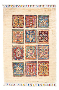 Tapis Ziegler - Bakhtiari - 88 x 62 cm - multicolore