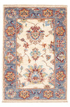 Ziegler Teppich 62x93cm - Orientteppich - beige - Rechteckig / Beige / 62 x 93 cm Rechteckig