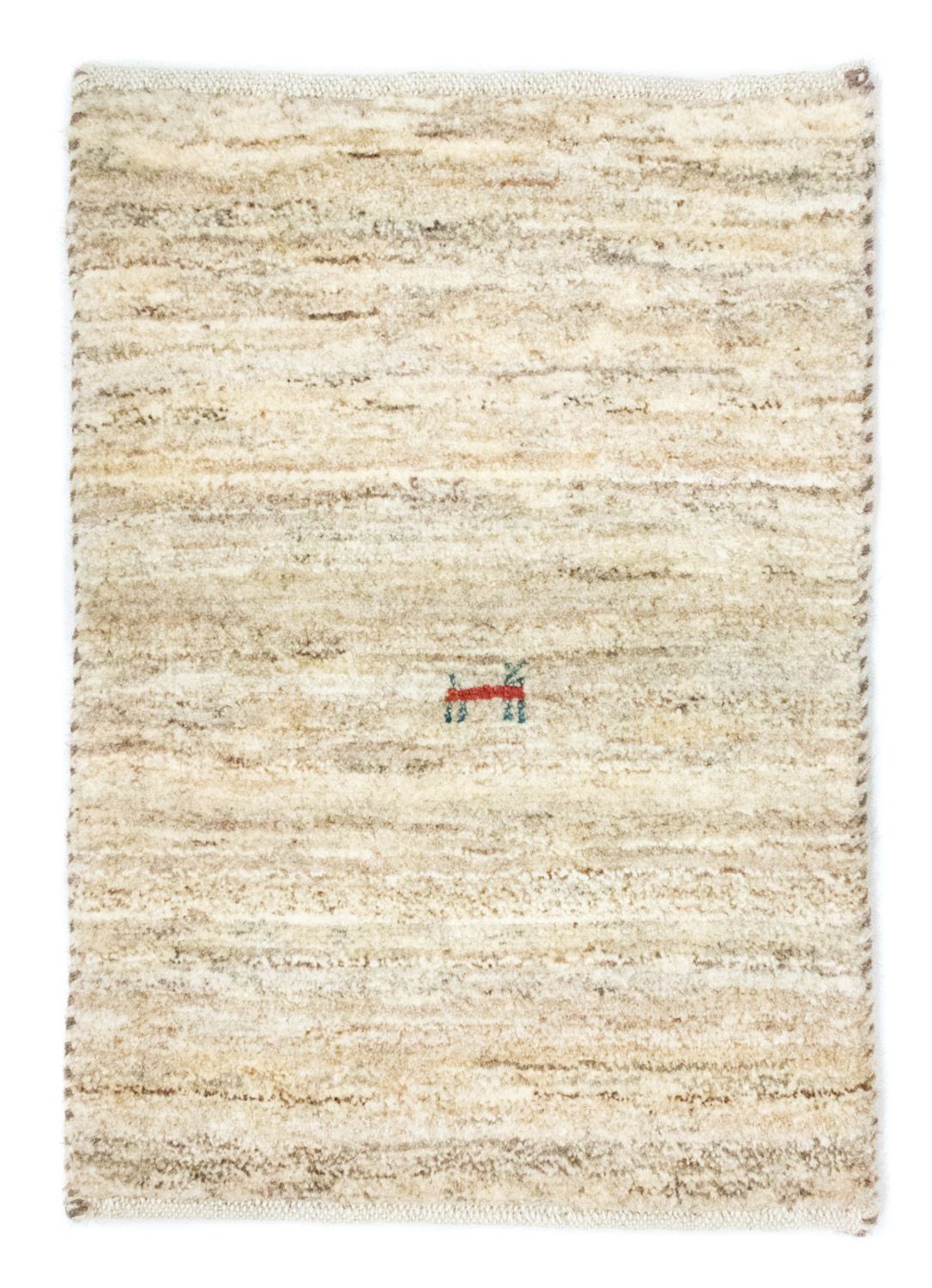 Gabbeh Teppich - Perser 60 x 40 cm - beige