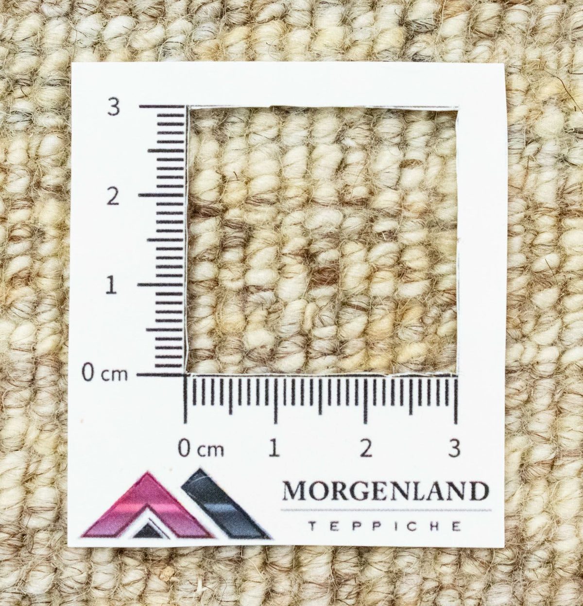 Gabbeh Teppich - Perser 60 x 40 cm - beige