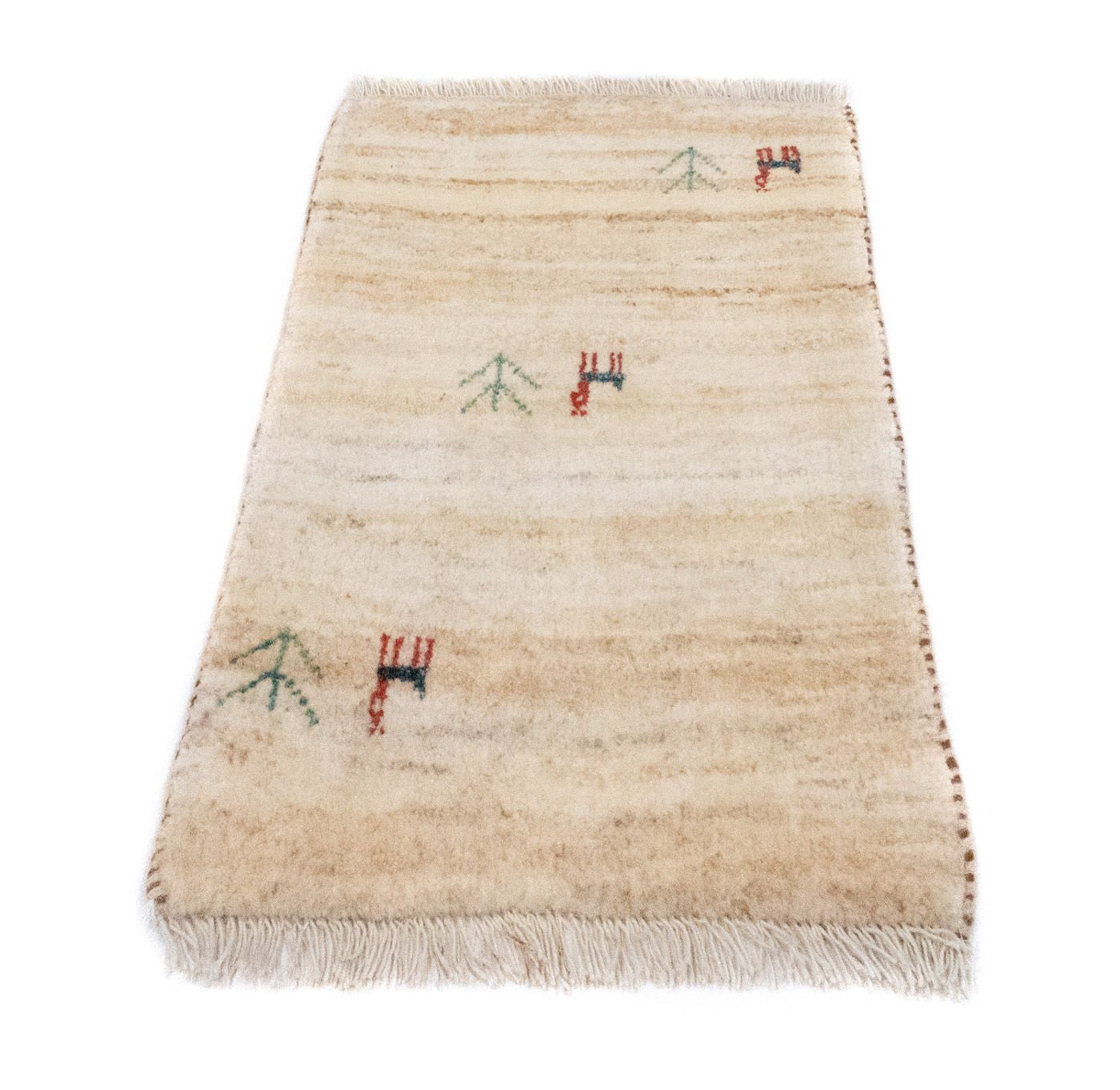 Tapis Gabbeh persan Tapis 60x40cm - Perserteppich Wollteppich