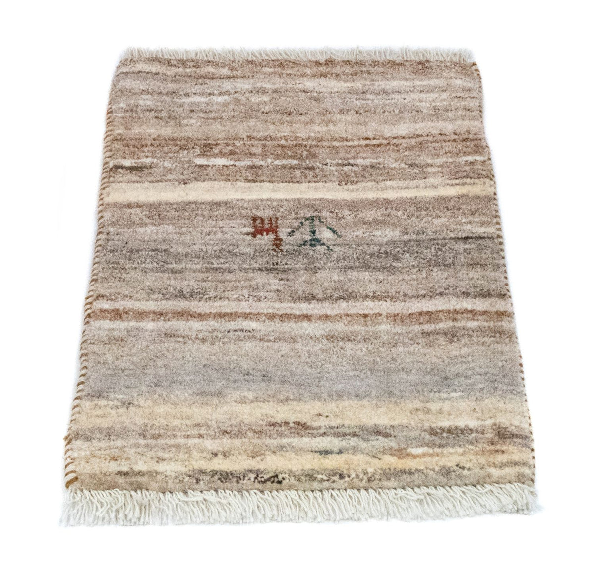 Gabbeh Teppich - Perser 60 x 40 cm - beige