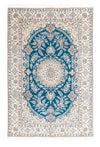 Nain - 6La Tappeto 153x230cm - Tappeto persiano - Rettangolo / Blu chiaro / 153 x 230 cm Rettangolo