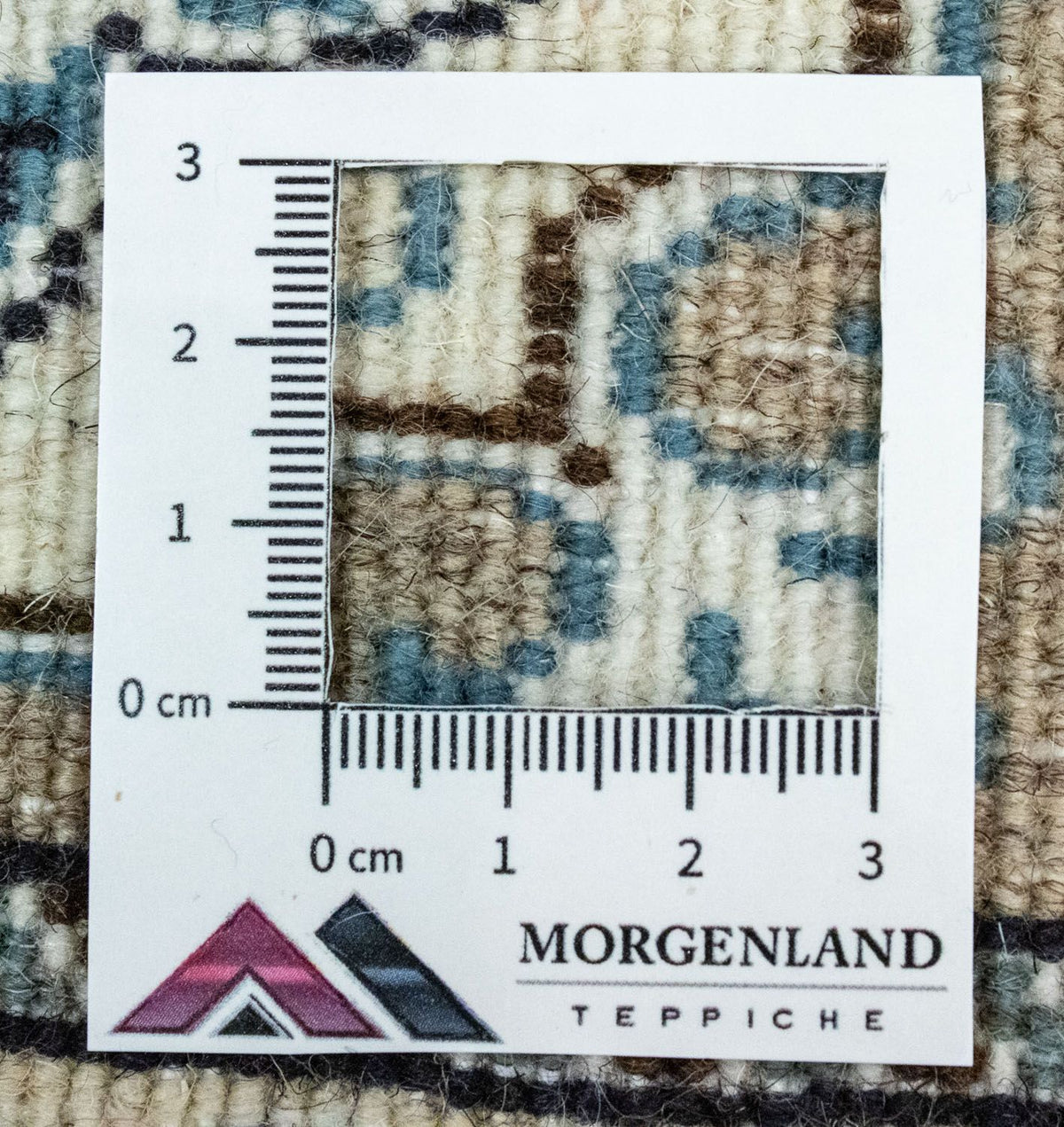 Perserteppich - Nain 60 x 40 cm - blau