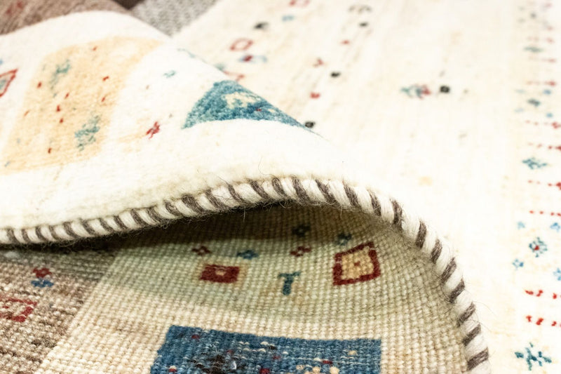 Gabbeh Teppich - Loribaft Perser 260 x 170 cm - beige